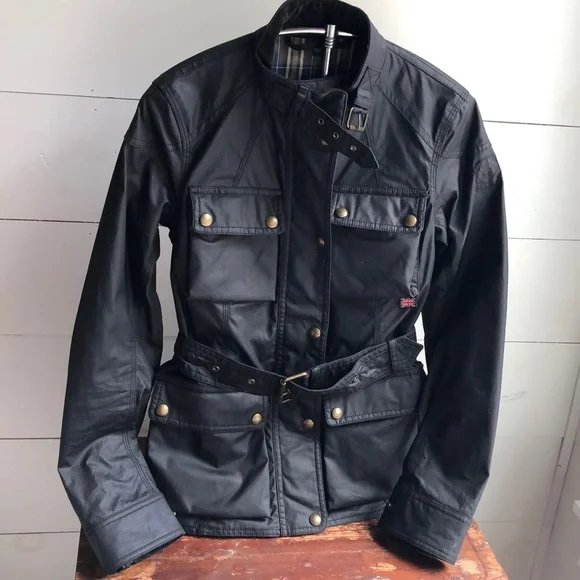 Belstaff ネイビー ジャケット Mサイズ Belstaff summer motorcycle jacket